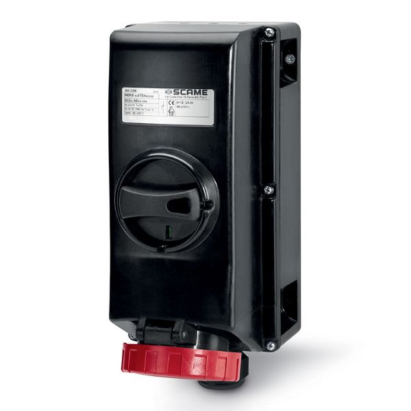 Изображение Seinapesa 32A 5P 6H 346-415V IP66 EX II 2 GD (gaas-tolm), SCAME