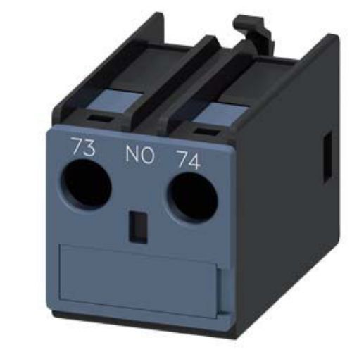 Picture of Auxiliary switch on the front, 1 NO Current path 1 NO , Siemens