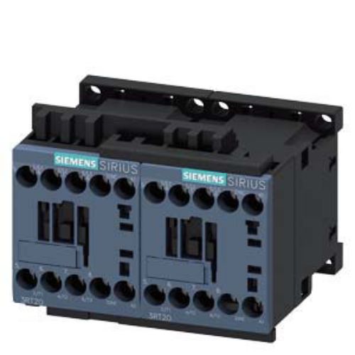 Picture of Reversing contactor assembly AC-3,3 kW/400 V,AC230V,50/60 Hz 3-pole, Size S00 screw termina, Siemens