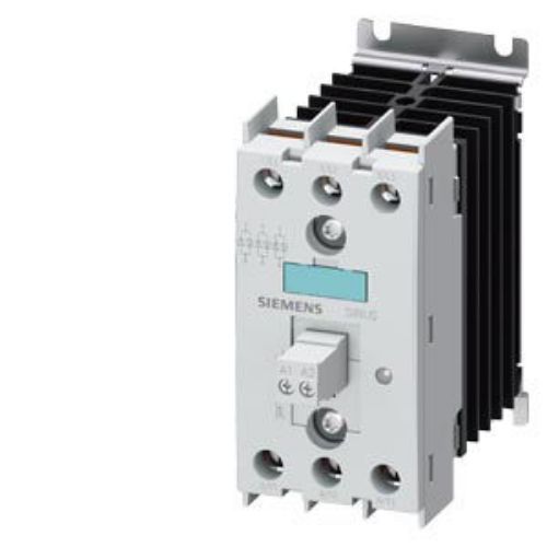 Picture of Pooljuhtkontaktor 3P, 10.5A/AC51, Uc4...30VDC, Ue48 - 600V, küte, Siemens