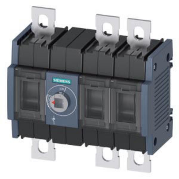 Picture of Switch disconnector 200 A, Size 2, 3-pole Front operating mechanism center Basic unit witho, Siemens