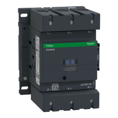 Picture of Kontaktor 3P, 115A, 1NO+1NC, 24VDC, Schneider