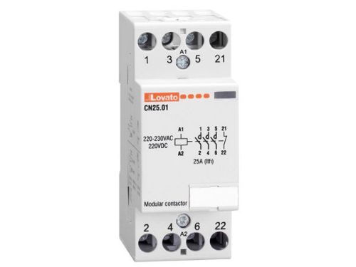 Picture of Moodulkontaktor CN25, 2NO+2NC, 25A AC1, 24VAC/DC, 2 moodulit, Lovato