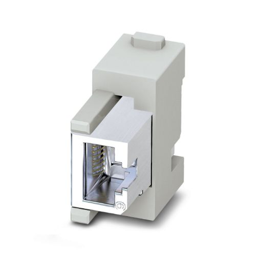 Picture of Data contact insert module, number of positions: RJ45, type : RJ45, Socket, 48 V, 1 A, Phoenix