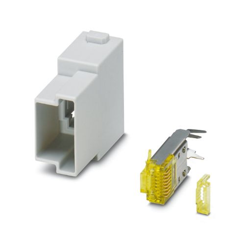 Picture of Data contact insert module, number of positions: RJ45, type : RJ45, Pin, 48 V, 1 A, Phoenix