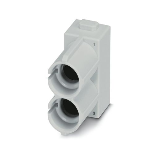 Picture of Contact insert module, number of positions: 2, Socket, Pin, application: Pneumatics, Phoenix