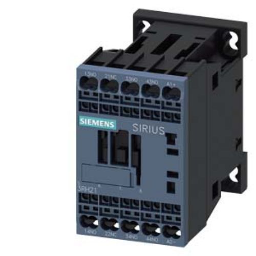 Picture of Contactor relay, 3 NO + 1 NC, 24 V DC, Size S00, Spring-type terminal, Siemens