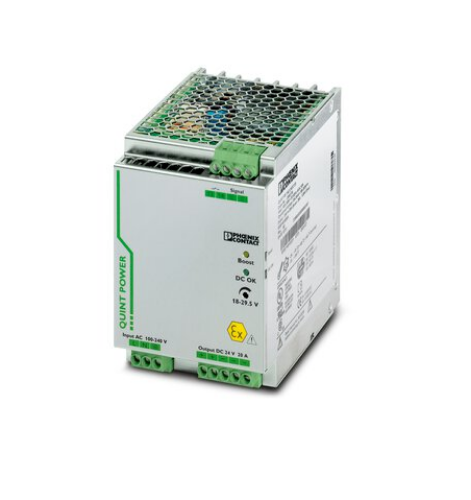 Picture of Toiteplokk QUINT,  24VDC 20A 480W, 100-240VAC/90-350VDC, relee, Phoenix