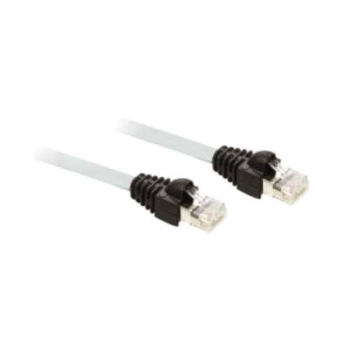 Picture of Cable for Modbus serial link - 2 x RJ45 - cable 0.3 m