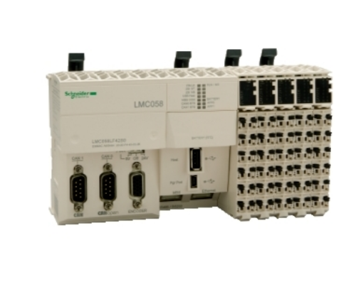 Picture of LMC058 kontroller compact base - 42 I/O - 24 V DC supply, Schneider 
