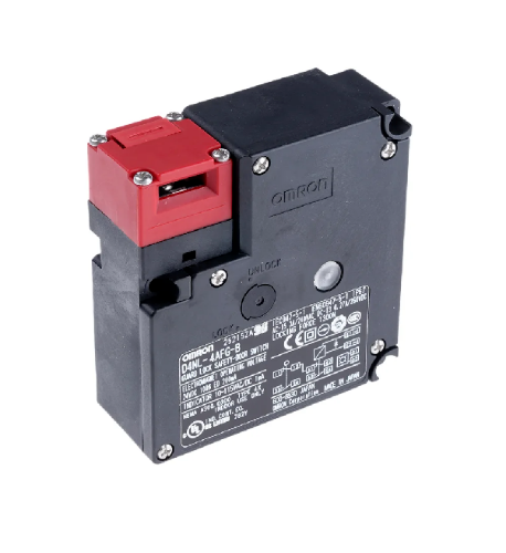 Picture of Turvalüliti( UKSE ) 1NC/1NO+1NC/1NO, solenoid 24VDC, LED 10-115VAC/DC, IP67, Omron