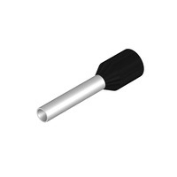 Изображение Cu otsahülss 1.5-16 kraega, must (500tk/pk), Weidmüller