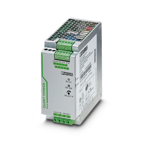 Picture of Toiteplokk QUINT, 2F ja 3F, 24VDC 10A 240W, 320-575VAC/450-800VDC, Phoenix