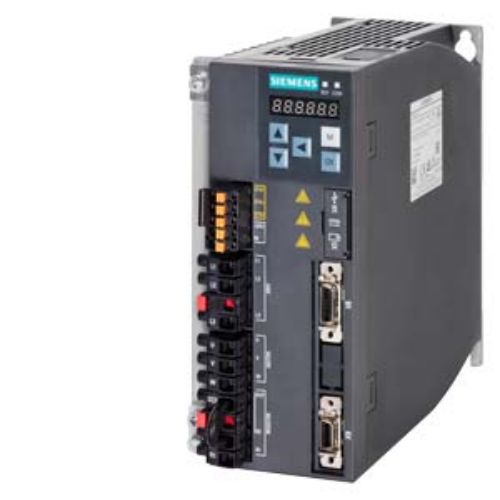 Picture of SINAMICS V90, with PROFINET Input voltage: 200-240 V 1/3-phase AC -15%/+10% 10.4 A/5.0 A