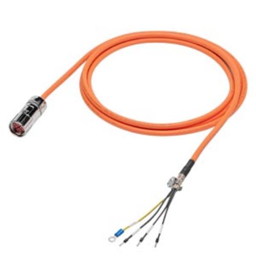Picture of Power cable pre-assembled 4x 1.5, for motor S-1FL6 HI 400 V with V70/V90 frame size AA and MOTION-CO