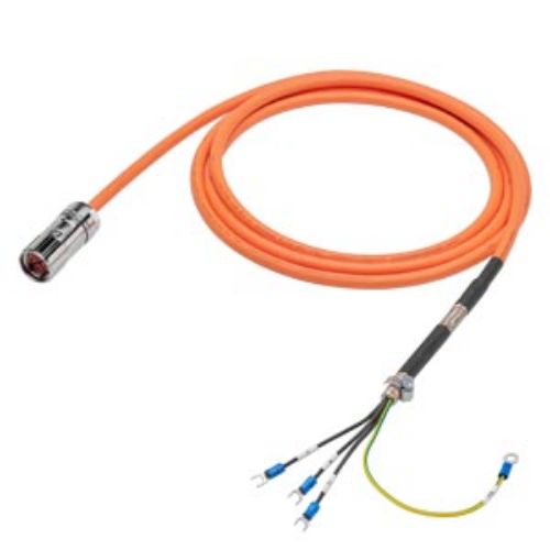 Picture of Power cable pre-assembled 4x 2.5, for motor S-1FL6 HI 400 V with V70/V90 frame size B and C MOTION-C