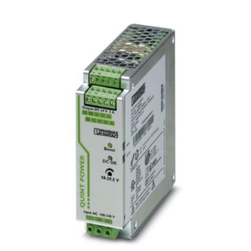 Picture of Toiteplokk QUINT,  24VDC 5A 120W, 100-240VAC/90-350VDC, relee, Phoenix