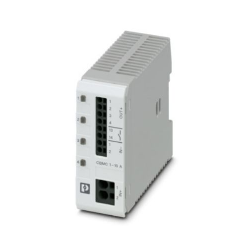 Picture of Elektrooniline kaitselüliti CBMC, 4 kanalit, 1-10A kanali kohta, alarm, 24VDC, Phoenix