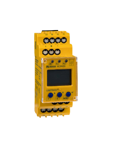 Picture of Rikkevoolu monitor RCM420-D-1 10mA-10A, TN/TT, 16-72VAC/9.6-94VDC