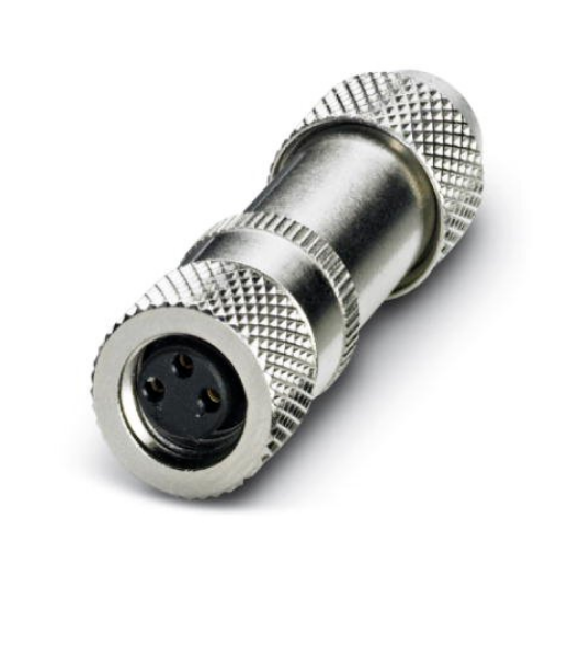 Изображение Anduripesa M8 3-pin, 90°, A-coded, joodetav klemm, varjestatud IP67, kaablile 3.5...5mm, Phoenix