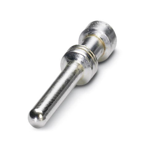 Picture of Turned 2.5 crimp contact, individual male contact, core diameter 4.00 mm², silver-plated, Phoenix