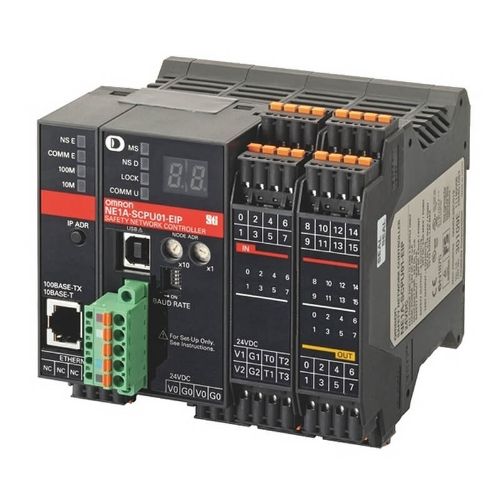 Picture of Safety Network Controller NE1A EthernetIP, DeviceNet, 16 DI PNP, 8 DO PNP