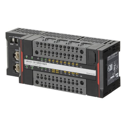 Picture of Safety Remote I/O Terminal (CIP-S) with 2 port switching hub and 12 PNP S-Digital Inputs (12 Test Pu