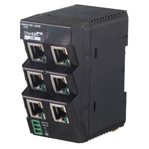 Picture of Omron EtherCAT switch, 6-porti, 24VDC