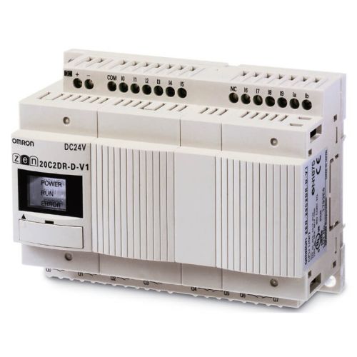 Picture of ZEN LED 12/24VDC 12DI(2AI 0-10V) 8DO (trans), TV