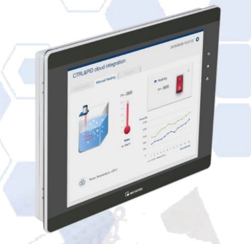 Picture of Weintek HMI 12.1 TFT 4:3 1024x768 SD/SDHC RS-232/RS-485 RS485MPI USB Ethernet IP65, UUS KOOD CMT2