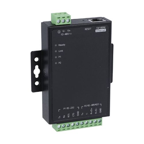 Picture of RS232/RS422/RS485 - ETHERNET konverter, 12...48VDC, Lovato