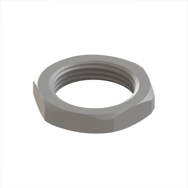 Picture of Mutter M12, plast, helehall RAL7035, Morek