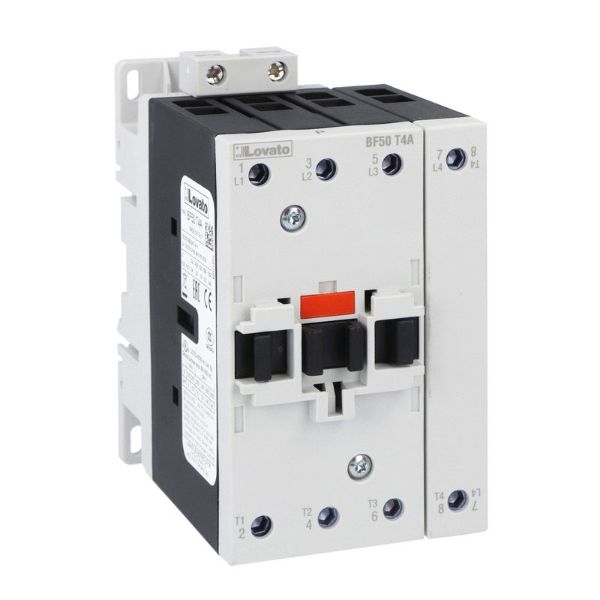 Изображение Kontaktor BF50, 4P, 50A, 22kW, 230VAC, Lovato