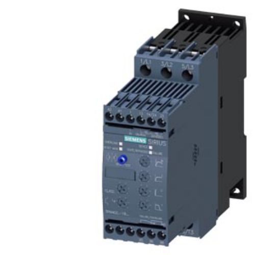 Picture of SIRIUS soft starter S0 38 A, 18.5 kW/400 V, 40 C 200-480 V AC, 24 V AC/DC Screw terminals