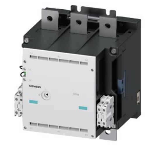 Picture of CONTACTOR SIZE 14, 3-POLE AC-3, 450KW, 400/380V (1000V) AUXILIARY CONTACTS 44 (4NO+4NC) AC , Siemens