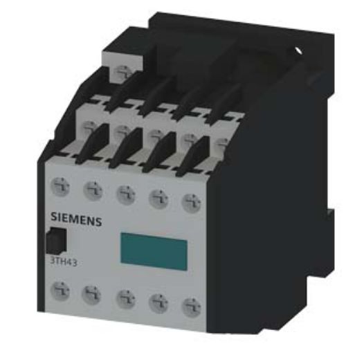 Picture of Contactor relay, 82E, EN 50011, 8 NO + 2 NC, screw terminal, AC operation, 230 V AC 50/60 H, Siemens