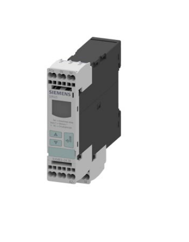 Picture of Pingekontrollirelee 3UG, 1F, min/max,1CO, 10-600VAC/DC, toide 24-240VAC/DC, Siemens