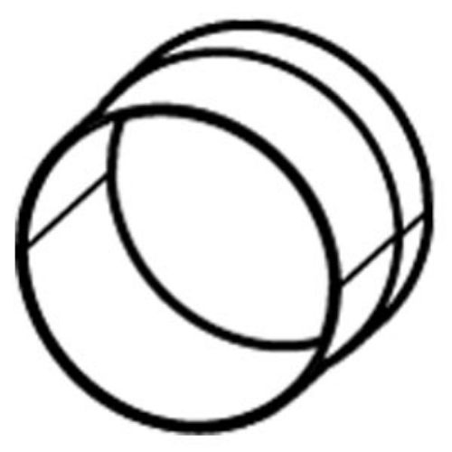 Picture of Magnetic field centering barrel for Summation current transformer 70 mm, Siemens