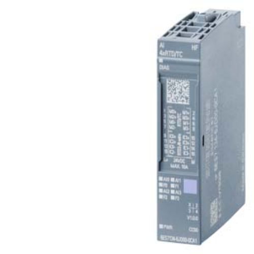 Picture of SIMATIC ET 200SP, Analog input module, AI 4xRTD/TC High Feature, suitable for BU type A0, A1