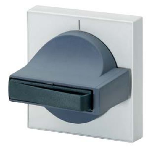 Picture of HANDLE 8UC7 WITH MASKING FRAME HANDLE TI-GREY, MASKING FRAME LIGHT GRAY SPARE PART FOR 8UC7, Siemens