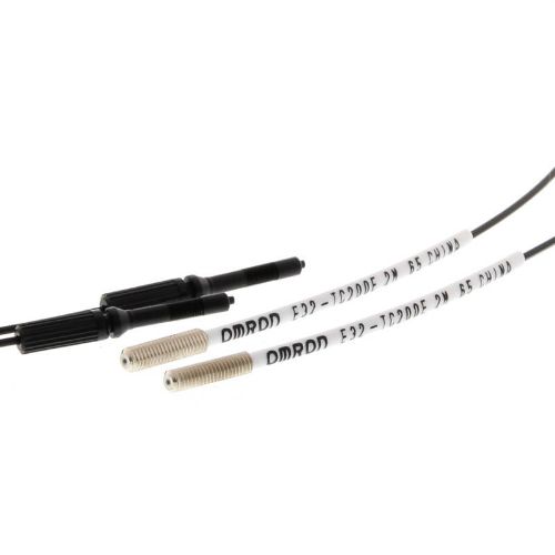 Picture of Fiber optic sensor, through-beam E32, dia 3mm head (M3), 2m cable, Omron