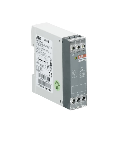 Picture of Pingekontrollirelee 3F+N, kadu/min/max. 1CO, 3x320-460VAC/185-265VAC, ABB