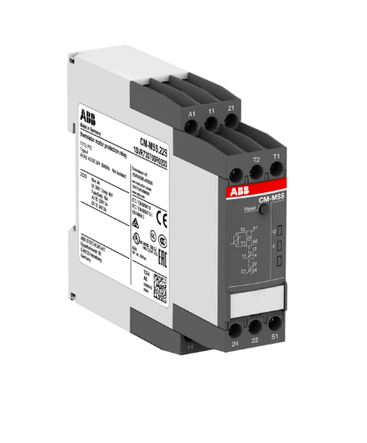 Picture of Termistorrelee 110-130V AC, 220-240V AC 2CO, automaatne/käsi/distants reset, ABB