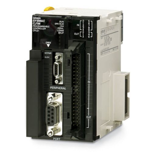 Picture of CJ1M kontroller, 10kstep/32kWord, RS232, peripheral port, +10 I/O, pulse, encoder funkt.