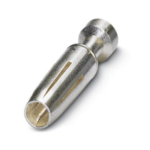 Picture of Turned 2.5 crimp contact, individual female contact, core diameter 4.00 mm², silver-plated, Phoenix
