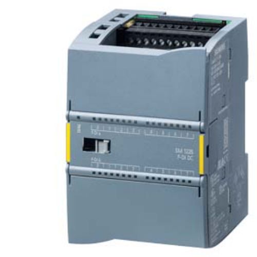 Picture of SIMATIC S7-1200, Digital input SM 1226, F-DI 16X 24 V DC, PROFIsafe, 70 mm overall width