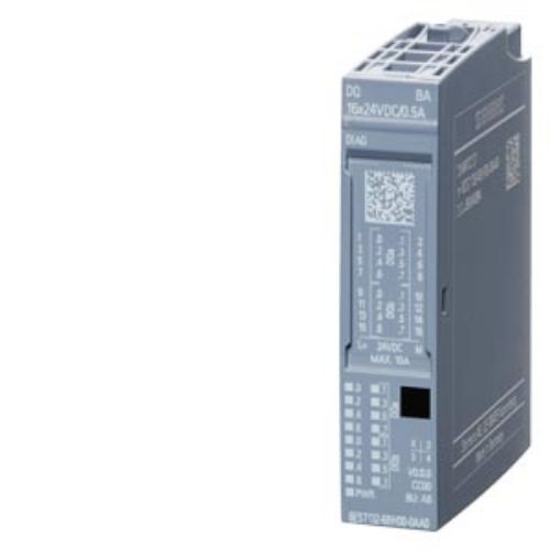 Picture of SIMATIC ET 200SP, digital output module, DQ 16x 24VDC/0.5A Basic, Pack quantity: 1 unit, suitable fo
