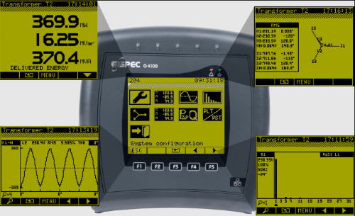 Picture of Elspec G4100 displei G4K-le