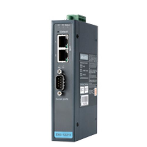 Picture of 1-port Modbus Gateway, Modbus RTU/ASCII/TCP to Ethernet, 2x10/100Mbps Ethernet 