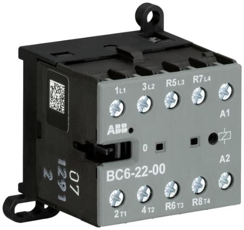 Picture of Minikontaktor BC6 4P (2NO+2NC), 9A, 4kW AC-3, 110-125VDC, ABB